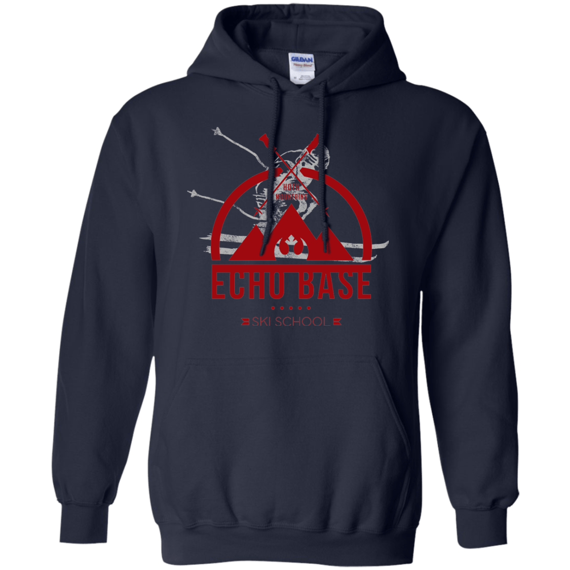 Sweatshirts Navy / Small Ski School Pullover Hoodie