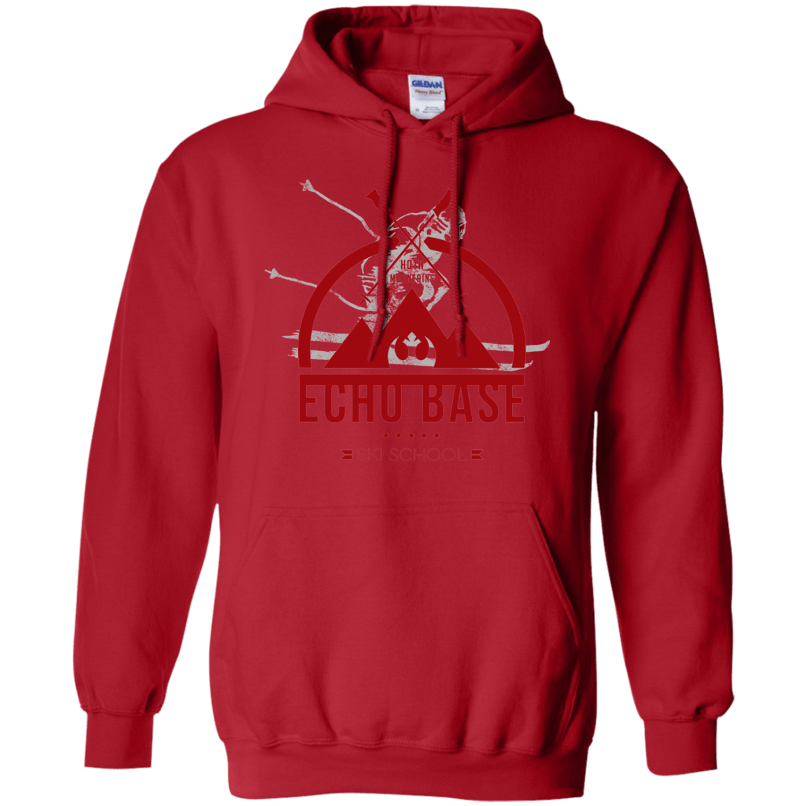 Sweatshirts Red / Small Ski School Pullover Hoodie