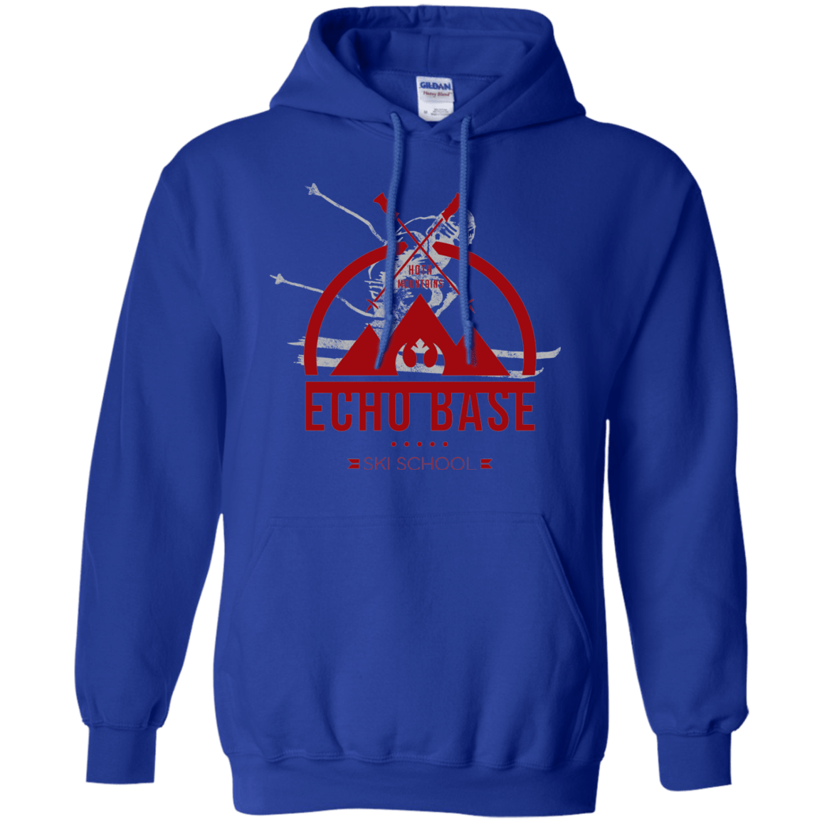 Sweatshirts Royal / Small Ski School Pullover Hoodie