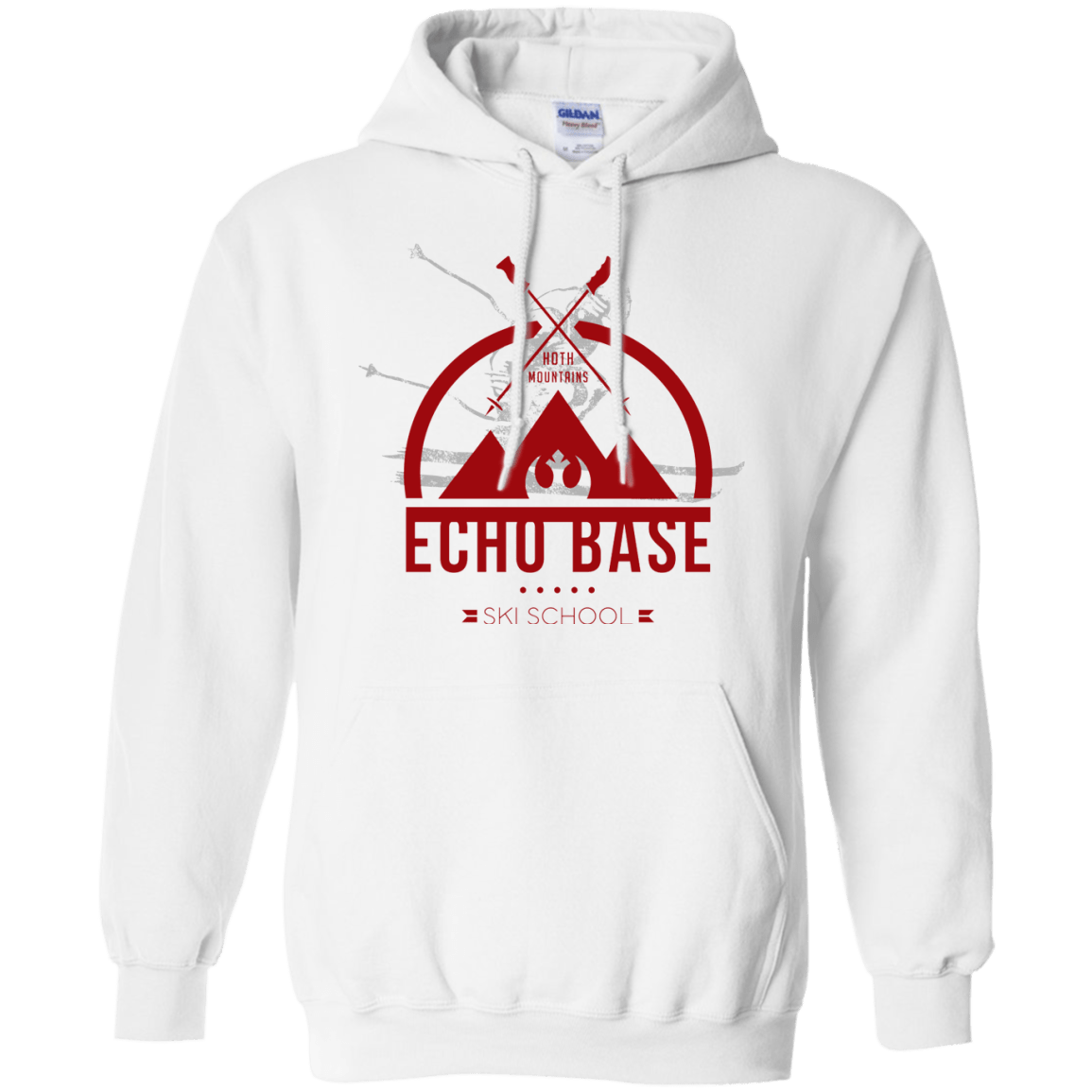 Sweatshirts White / Small Ski School Pullover Hoodie