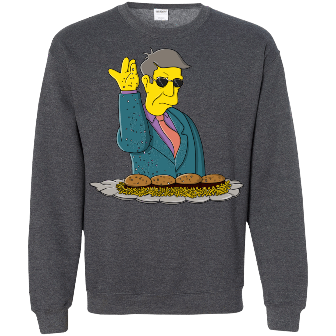 Sweatshirts Dark Heather / S Skinner Bae Hams Crewneck Sweatshirt