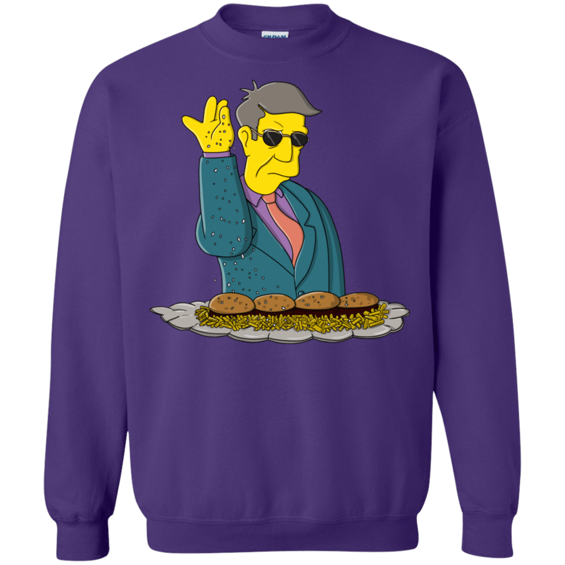 Sweatshirts Purple / S Skinner Bae Hams Crewneck Sweatshirt