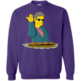 Sweatshirts Purple / S Skinner Bae Hams Crewneck Sweatshirt