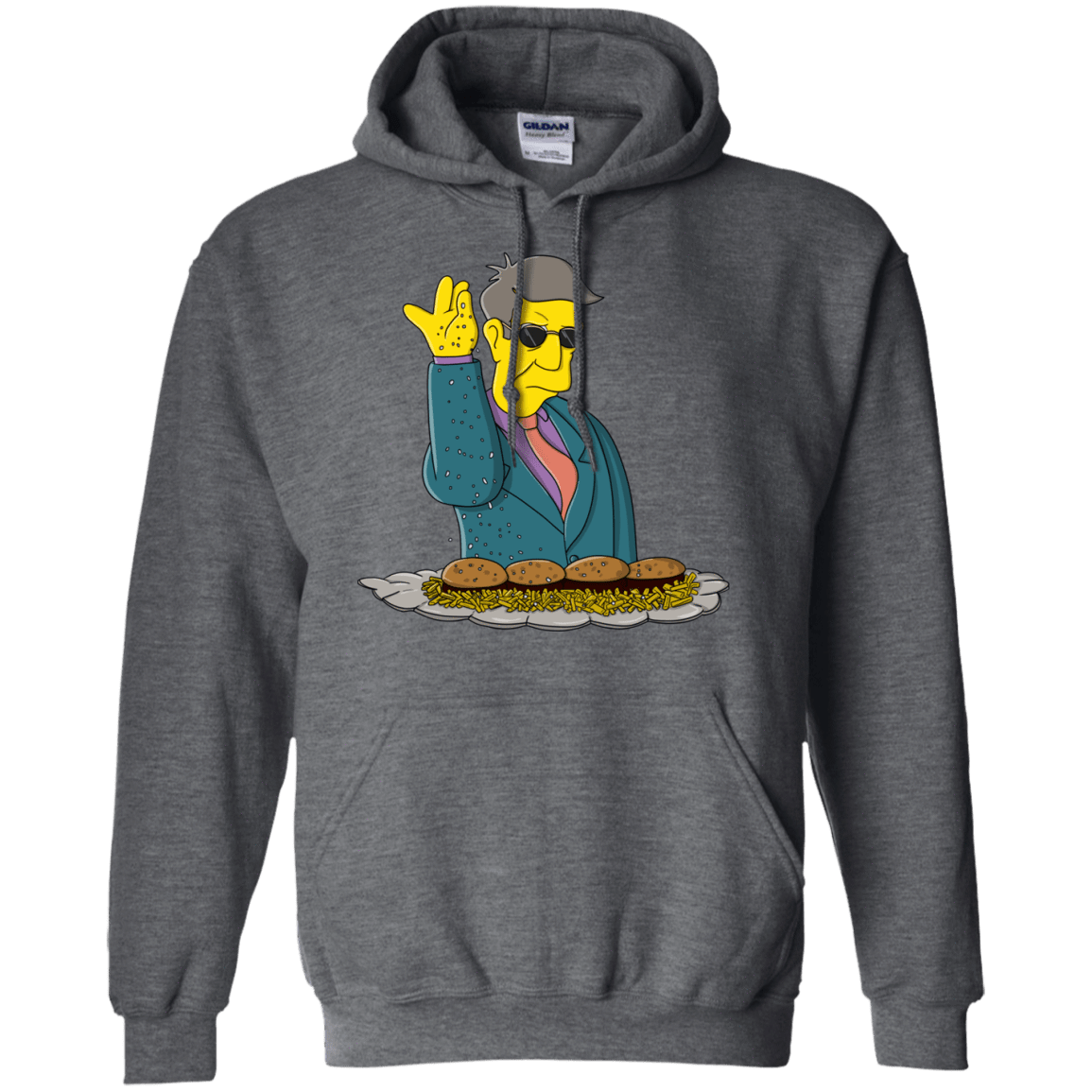 Sweatshirts Dark Heather / S Skinner Bae Hams Pullover Hoodie