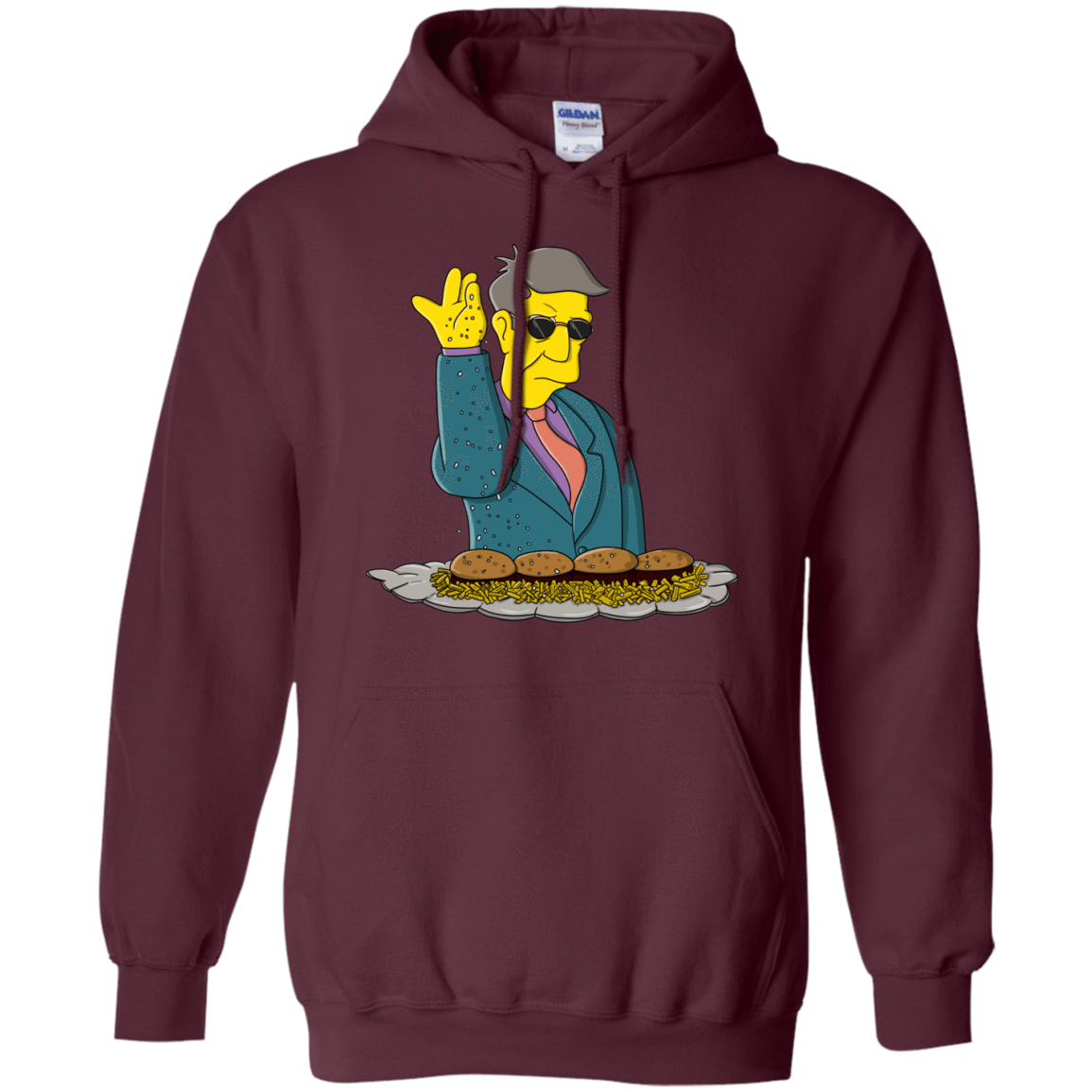 Sweatshirts Maroon / S Skinner Bae Hams Pullover Hoodie