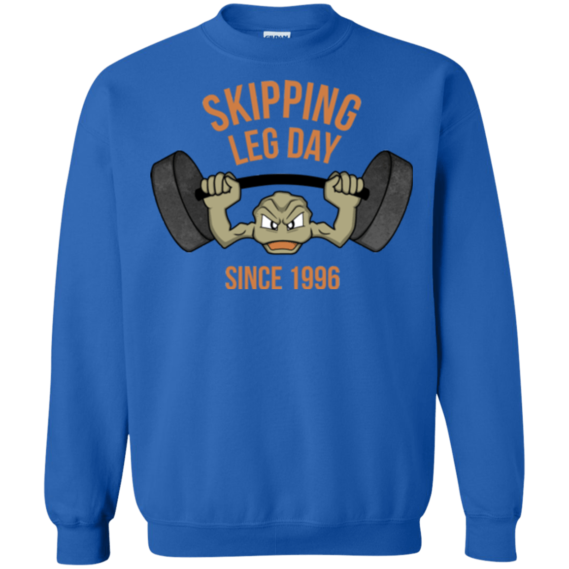 Sweatshirts Royal / Small Skipping Leg Day Crewneck Sweatshirt