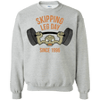 Sweatshirts Sport Grey / Small Skipping Leg Day Crewneck Sweatshirt