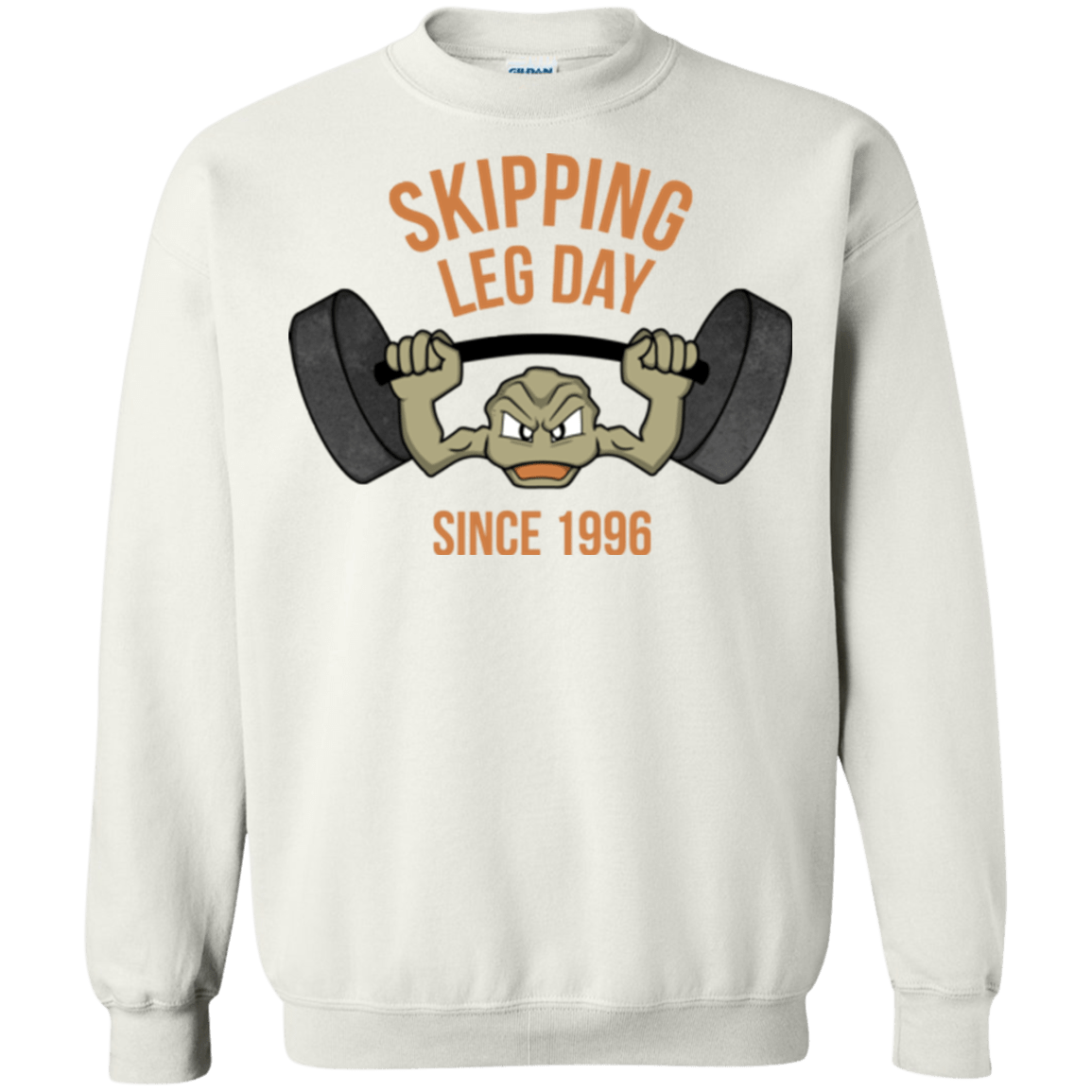 Sweatshirts White / Small Skipping Leg Day Crewneck Sweatshirt