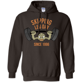 Sweatshirts Dark Chocolate / Small Skipping Leg Day Pullover Hoodie