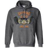 Sweatshirts Dark Heather / Small Skipping Leg Day Pullover Hoodie