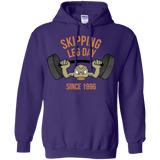 Sweatshirts Purple / Small Skipping Leg Day Pullover Hoodie