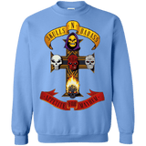 Sweatshirts Carolina Blue / Small Skull And Badass Crewneck Sweatshirt