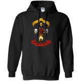 Sweatshirts Black / Small Skull And Badass Pullover Hoodie