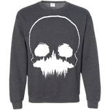 Sweatshirts Dark Heather / S Skull Forest Crewneck Sweatshirt