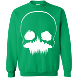 Sweatshirts Irish Green / S Skull Forest Crewneck Sweatshirt