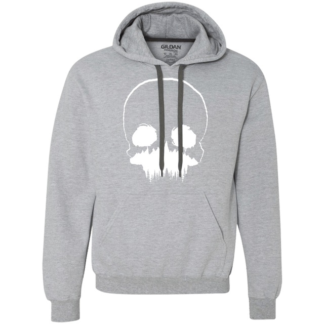 Sweatshirts Sport Grey / S Skull Forest Premium Fleece Hoodie