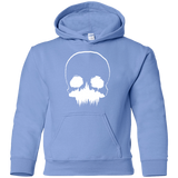 Sweatshirts Carolina Blue / YS Skull Forest Youth Hoodie