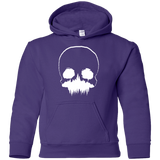 Sweatshirts Purple / YS Skull Forest Youth Hoodie