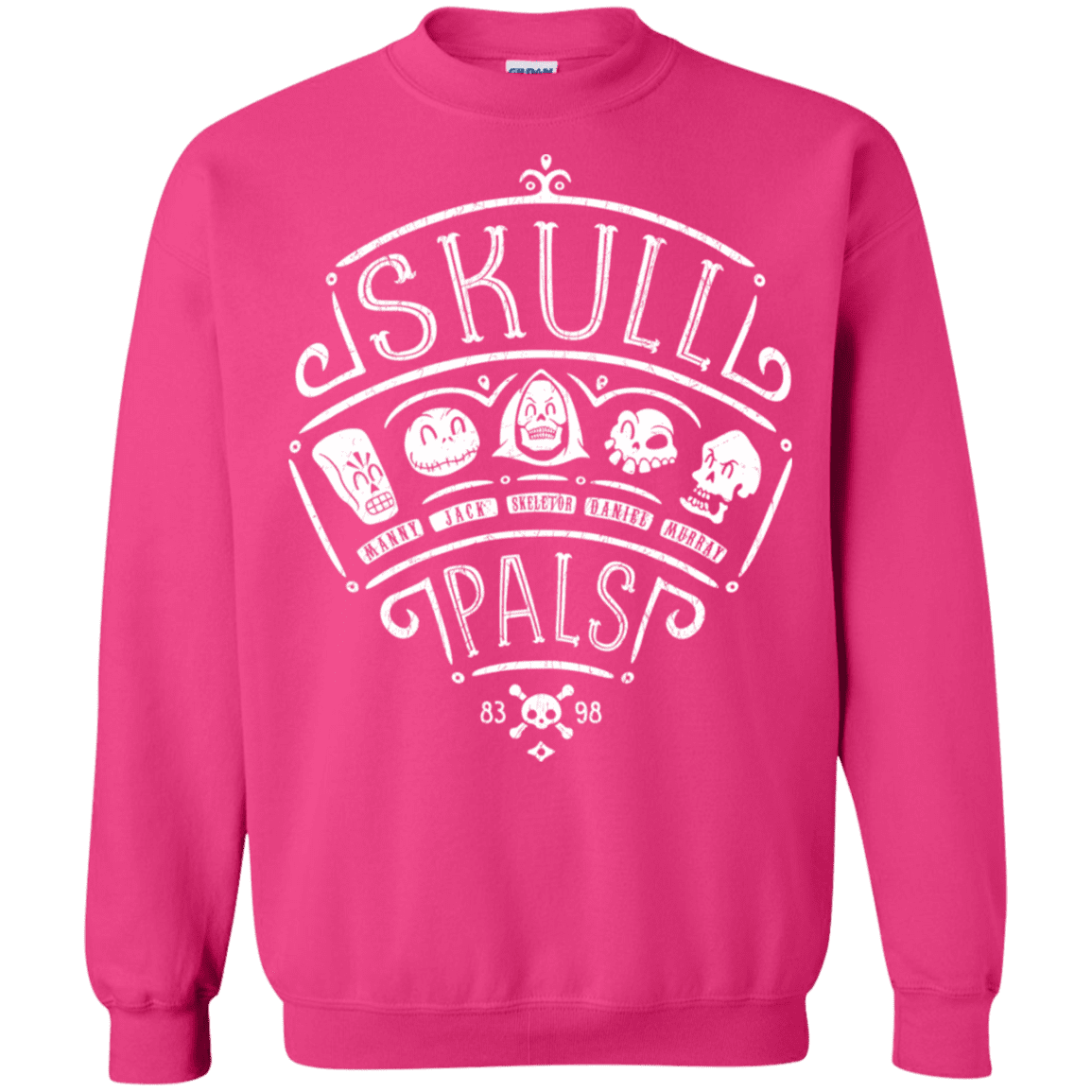 Sweatshirts Heliconia / S Skull Pals Crewneck Sweatshirt