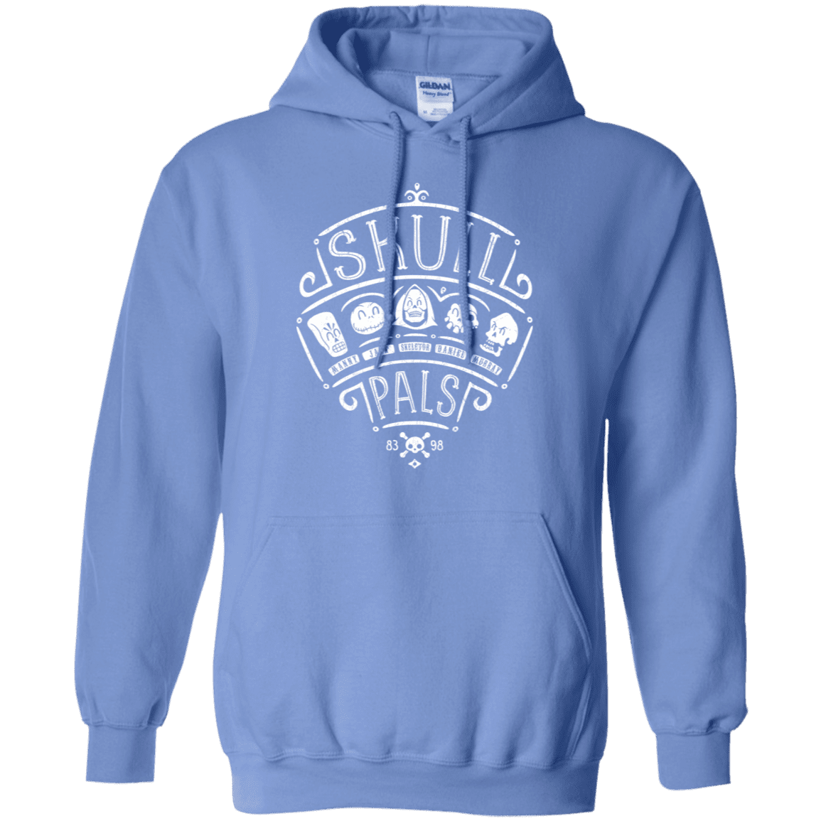 Sweatshirts Carolina Blue / S Skull Pals Pullover Hoodie