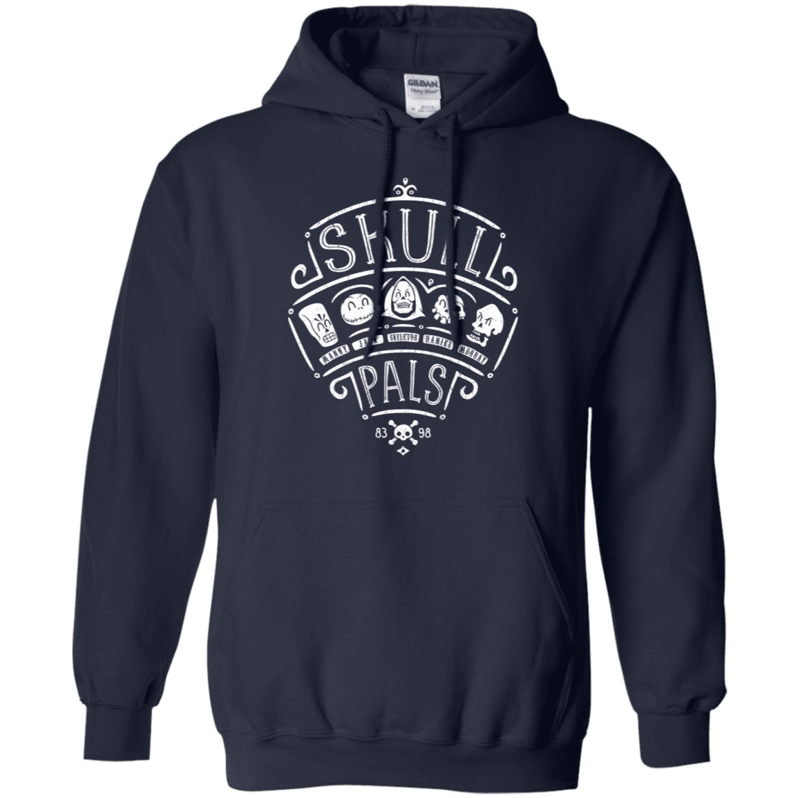 Sweatshirts Navy / S Skull Pals Pullover Hoodie