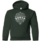 Sweatshirts Forest Green / YS Skull Pals Youth Hoodie
