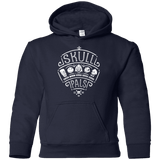 Sweatshirts Navy / YS Skull Pals Youth Hoodie
