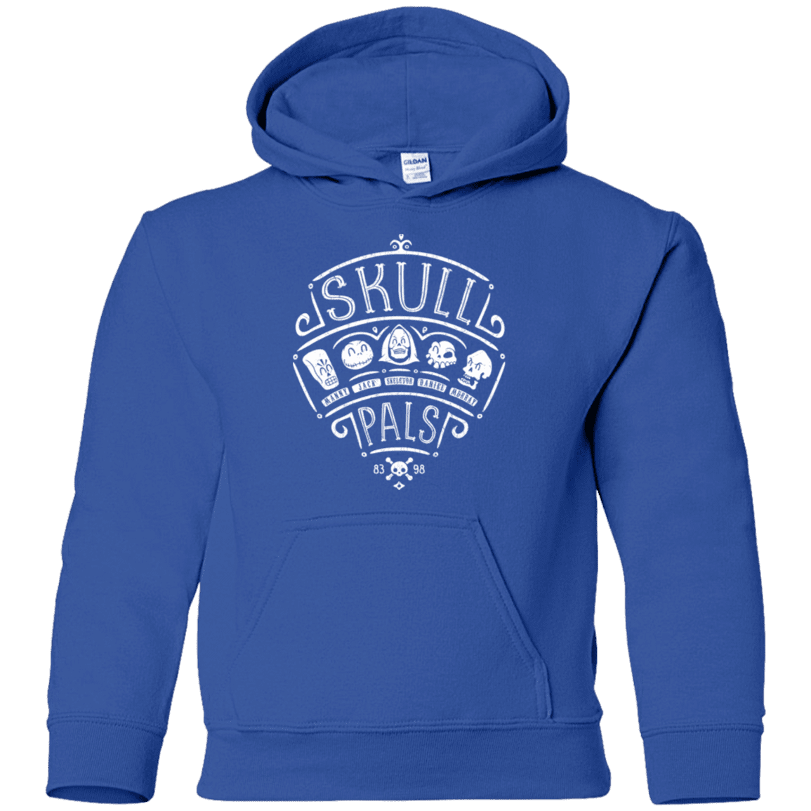 Sweatshirts Royal / YS Skull Pals Youth Hoodie