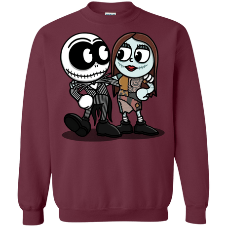 Sweatshirts Maroon / S Skullhead Crewneck Sweatshirt