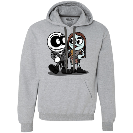 Sweatshirts Sport Grey / S Skullhead Premium Fleece Hoodie