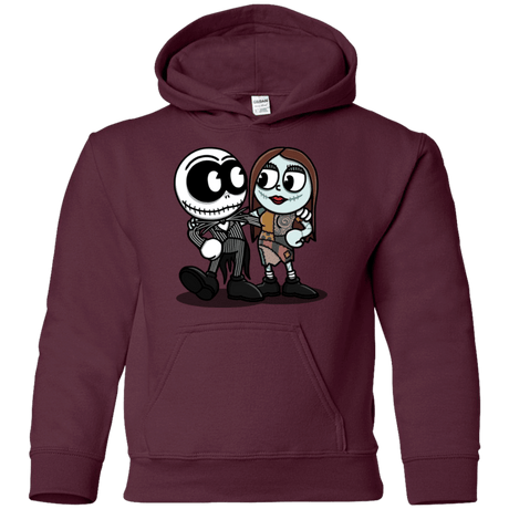Sweatshirts Maroon / YS Skullhead Youth Hoodie
