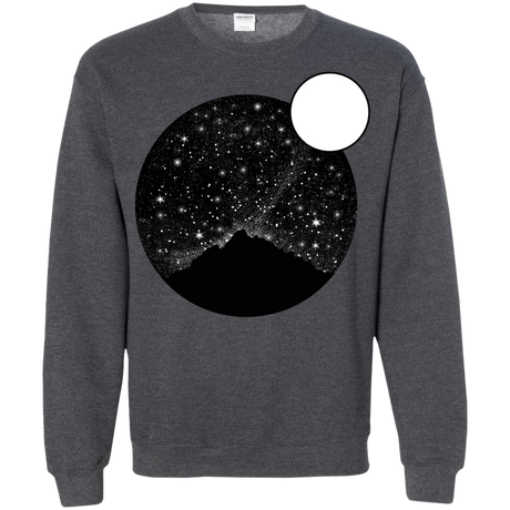 Sweatshirts Dark Heather / S Sky Full of Stars Crewneck Sweatshirt