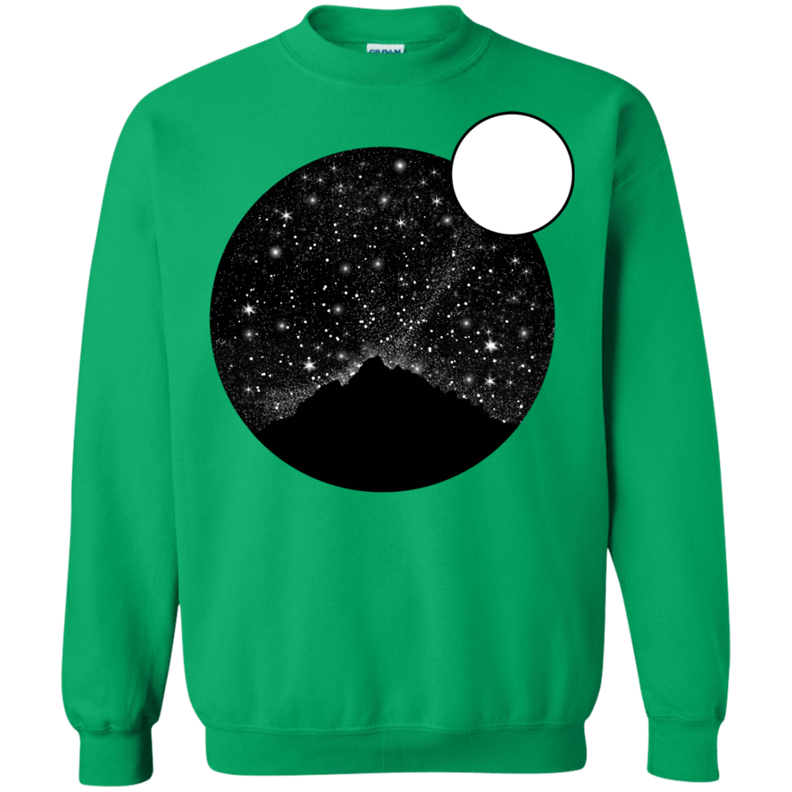 Sweatshirts Irish Green / S Sky Full of Stars Crewneck Sweatshirt