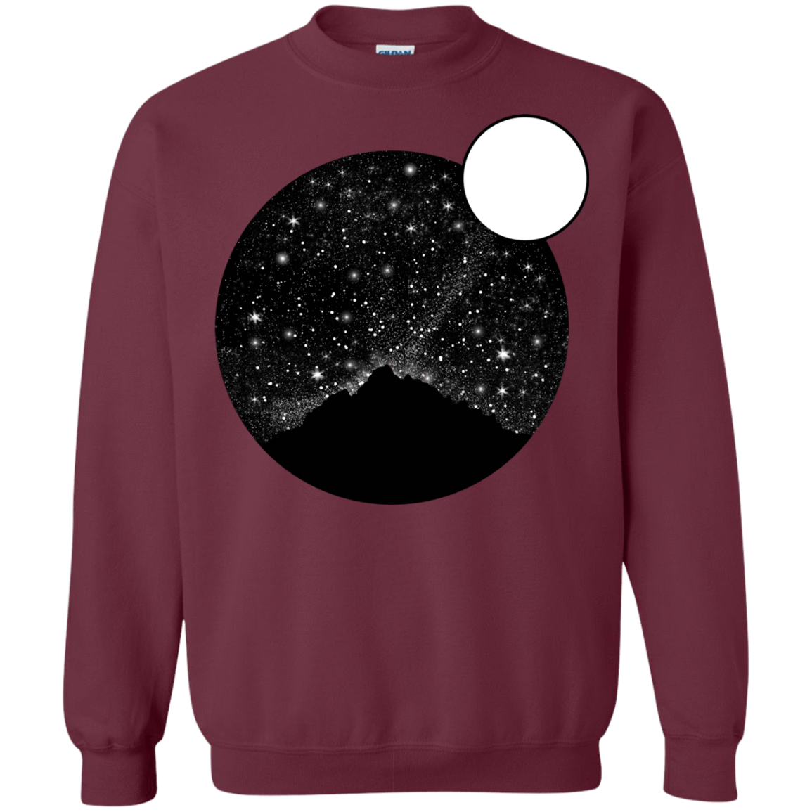 Sweatshirts Maroon / S Sky Full of Stars Crewneck Sweatshirt