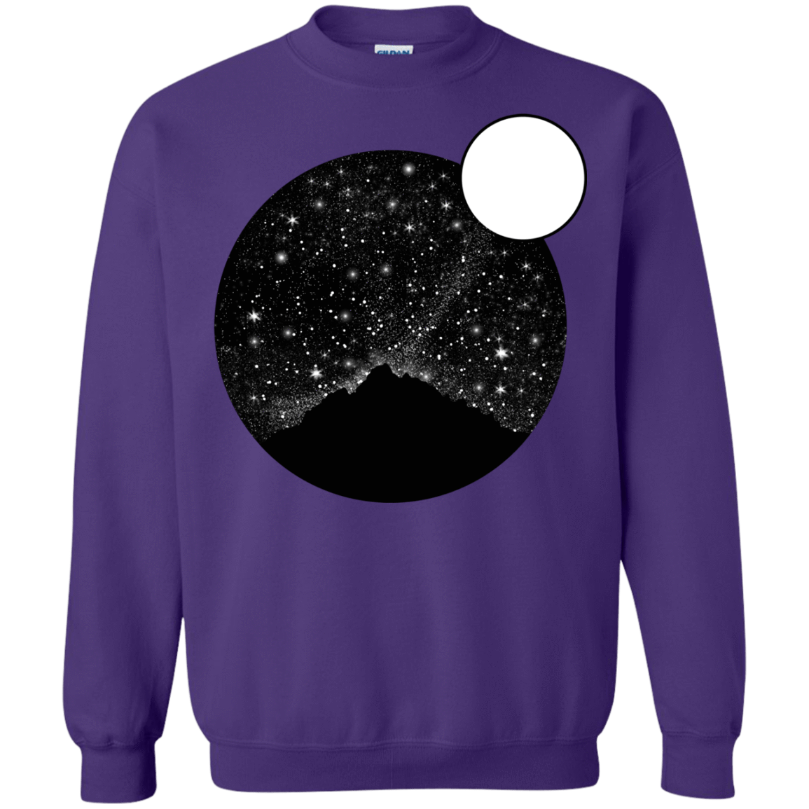 Sweatshirts Purple / S Sky Full of Stars Crewneck Sweatshirt