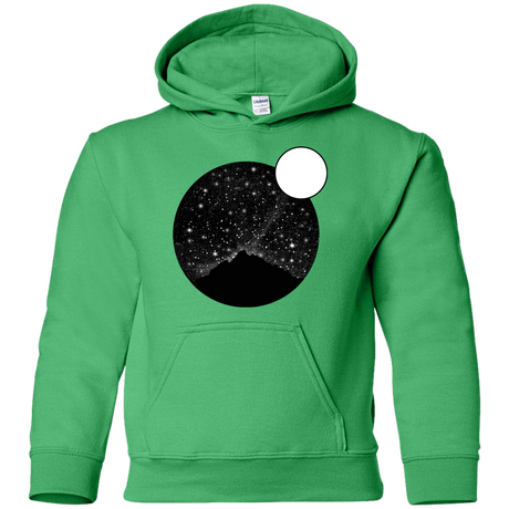 Sweatshirts Irish Green / YS Sky Full of Stars Youth Hoodie