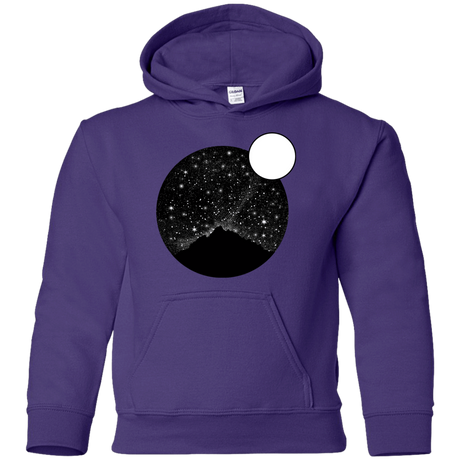 Sweatshirts Purple / YS Sky Full of Stars Youth Hoodie