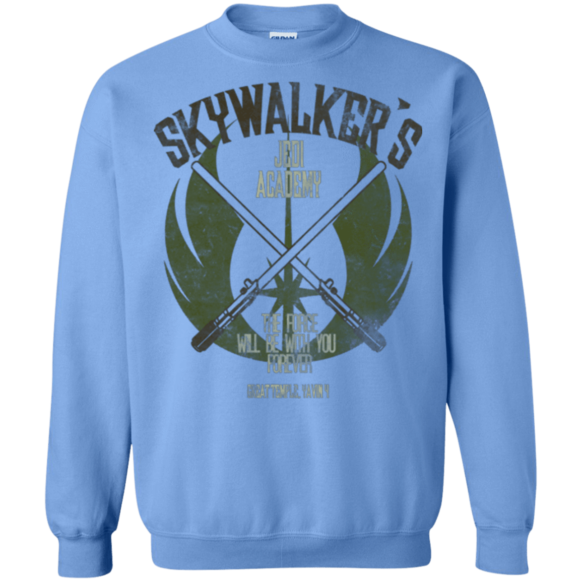 Sweatshirts Carolina Blue / Small Skywalker's Jedi Academy Crewneck Sweatshirt