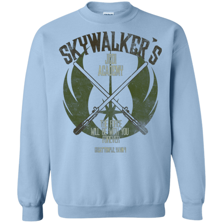 Sweatshirts Light Blue / Small Skywalker's Jedi Academy Crewneck Sweatshirt