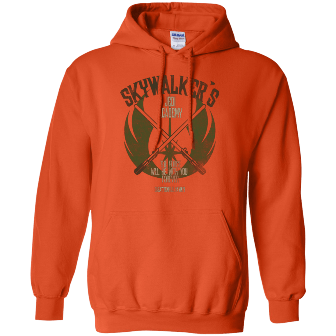 Sweatshirts Orange / Small Skywalker's Jedi Academy Pullover Hoodie