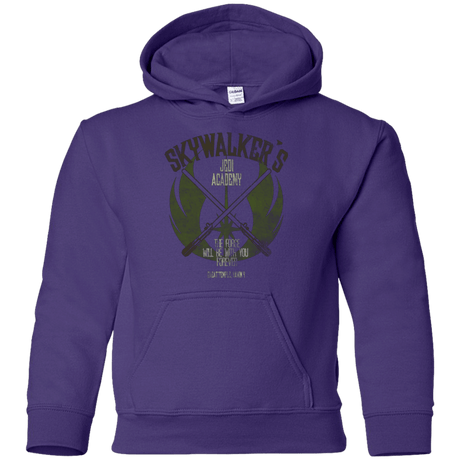 Sweatshirts Purple / YS Skywalker's Jedi Academy Youth Hoodie