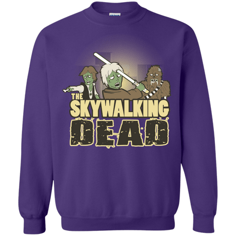 Sweatshirts Purple / Small Skywalking Dead Crewneck Sweatshirt