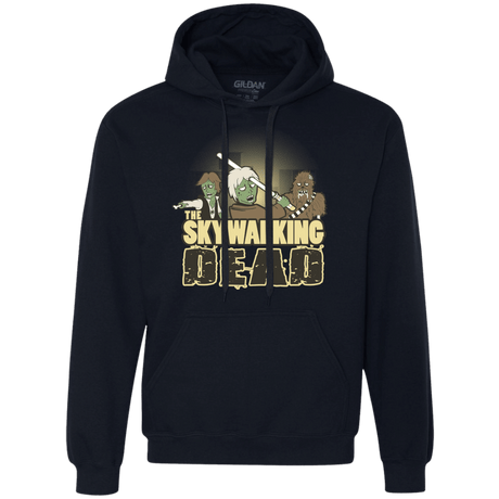 Sweatshirts Navy / Small Skywalking Dead Premium Fleece Hoodie