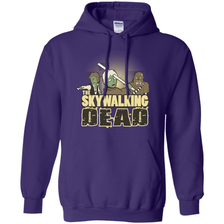 Sweatshirts Purple / Small Skywalking Dead Pullover Hoodie