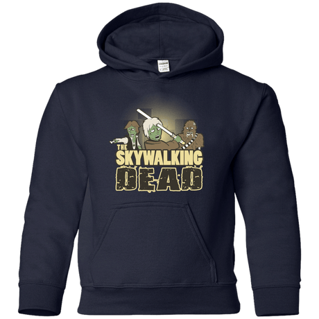 Sweatshirts Navy / YS Skywalking Dead Youth Hoodie