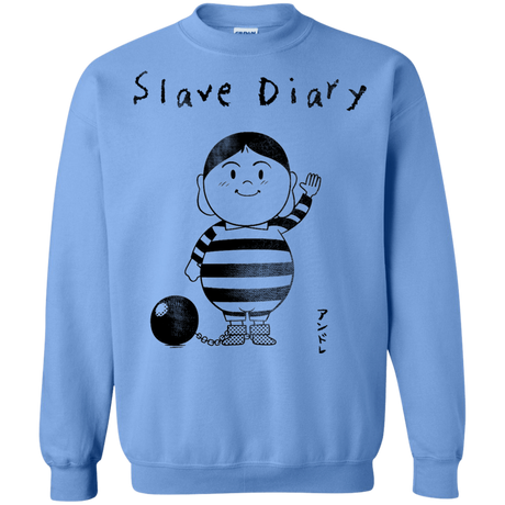 Sweatshirts Carolina Blue / S Slave Diary Crewneck Sweatshirt