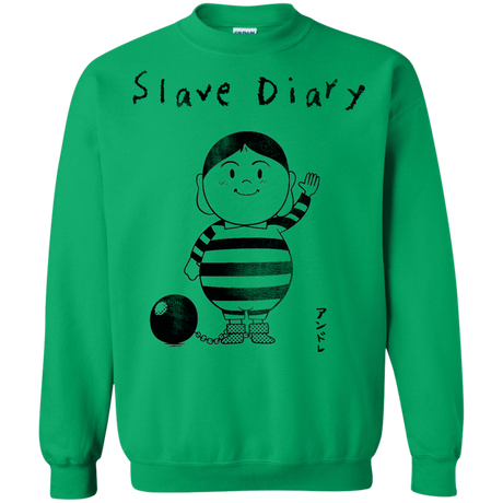 Sweatshirts Irish Green / S Slave Diary Crewneck Sweatshirt