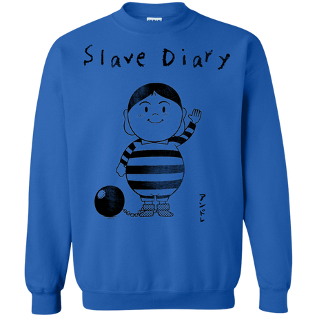 Sweatshirts Royal / S Slave Diary Crewneck Sweatshirt