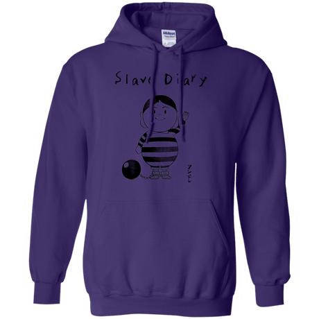 Sweatshirts Purple / S Slave Diary Pullover Hoodie
