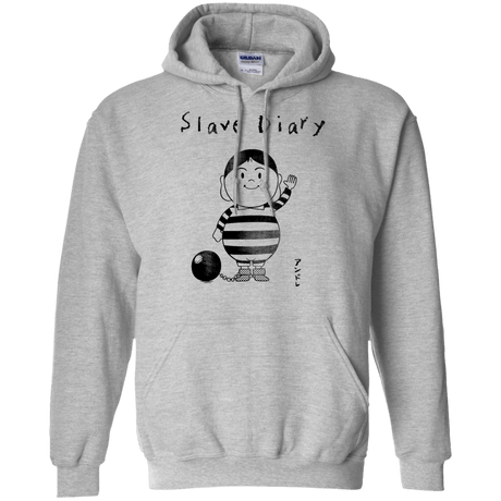Sweatshirts Sport Grey / S Slave Diary Pullover Hoodie